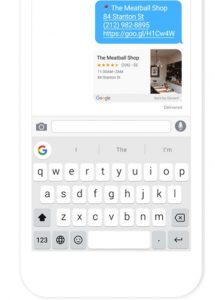 How To Send Address On Gboard