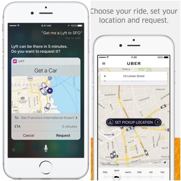 Uber & Lyft App